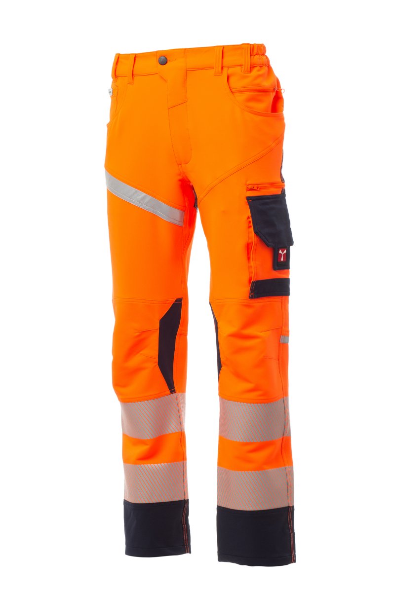 fluoorange/marineblau
