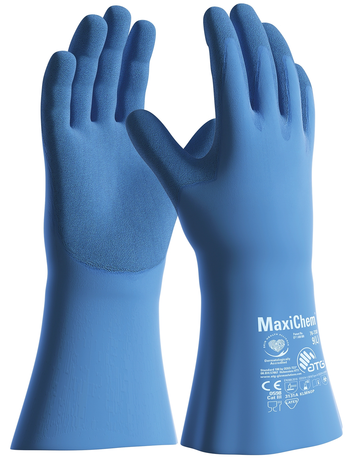 MaxiChem® Chemikalienschutz-Handschuhe (76-730)