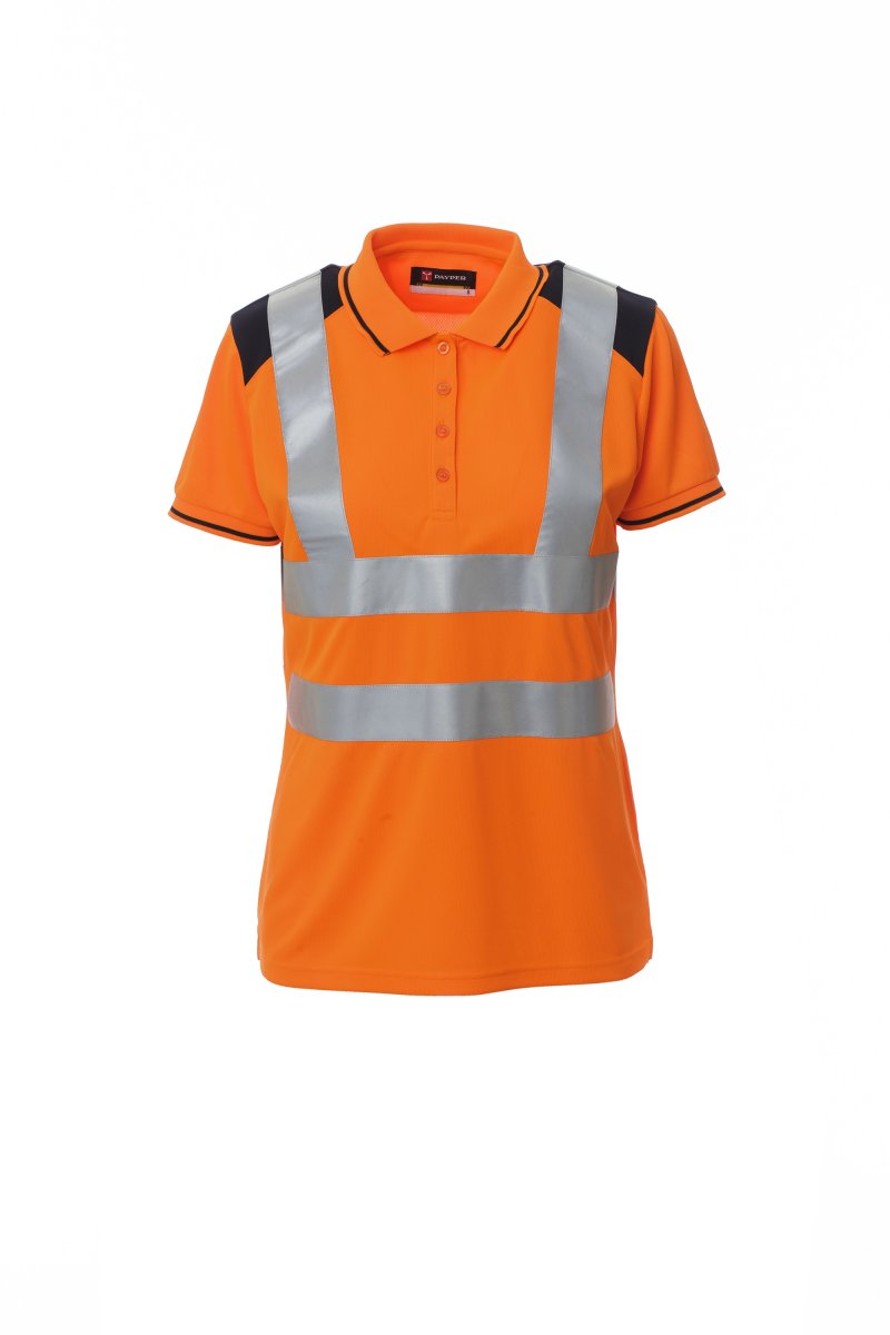 fluoorange/marineblau