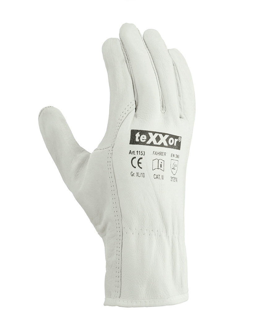 Rindnappaleder-Handschuhe FAHRER