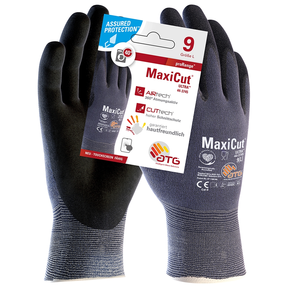 MaxiCut® Ultra™ Nylon-Strickhandschuhe (44-3745 HCT), SB-Verpackung