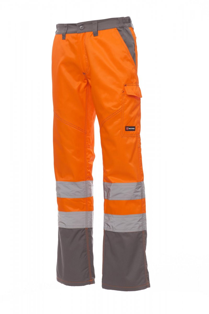 fluoorange/stahlgrau