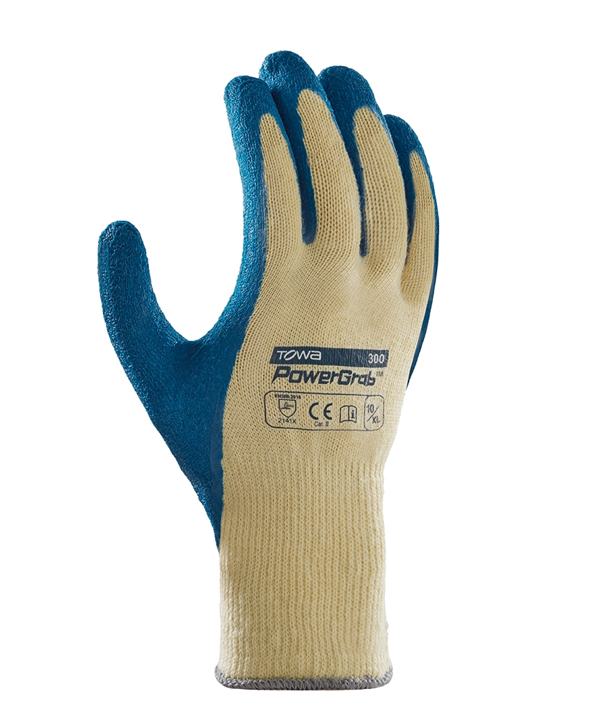 Baumwoll-/Polyester-Strickhandschuhe PowerGrab®