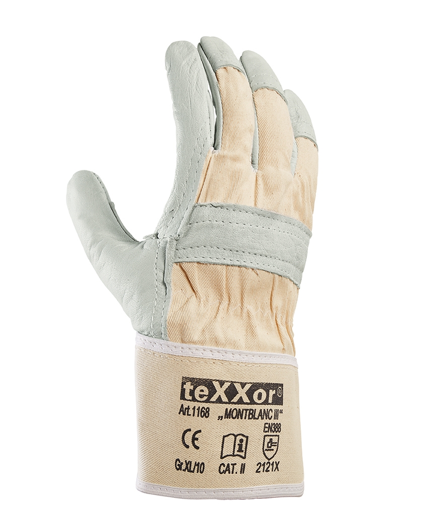 Rindvollleder-Handschuhe MONTBLANC III