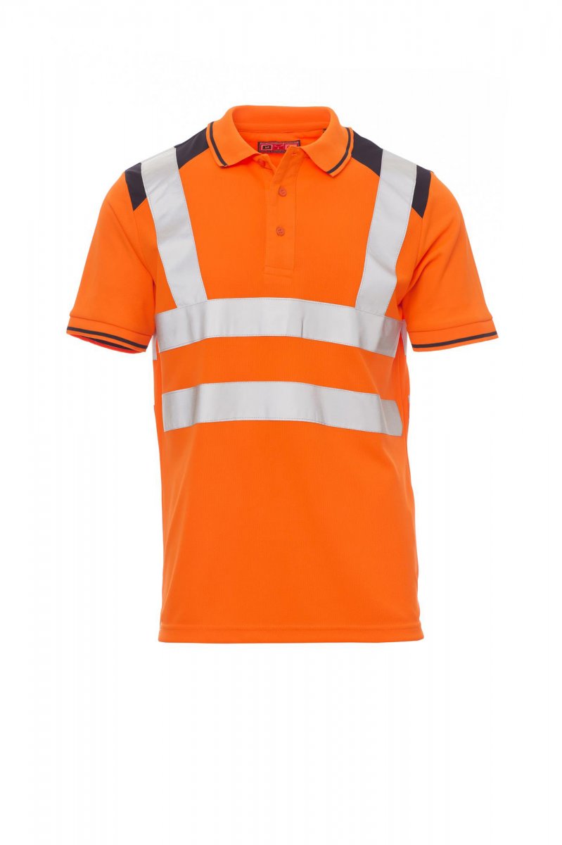fluoorange/marineblau