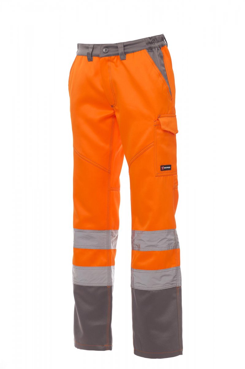 fluoorange/stahlgrau