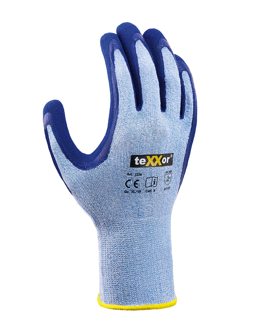 Polyester-Strickhandschuhe LATEX
