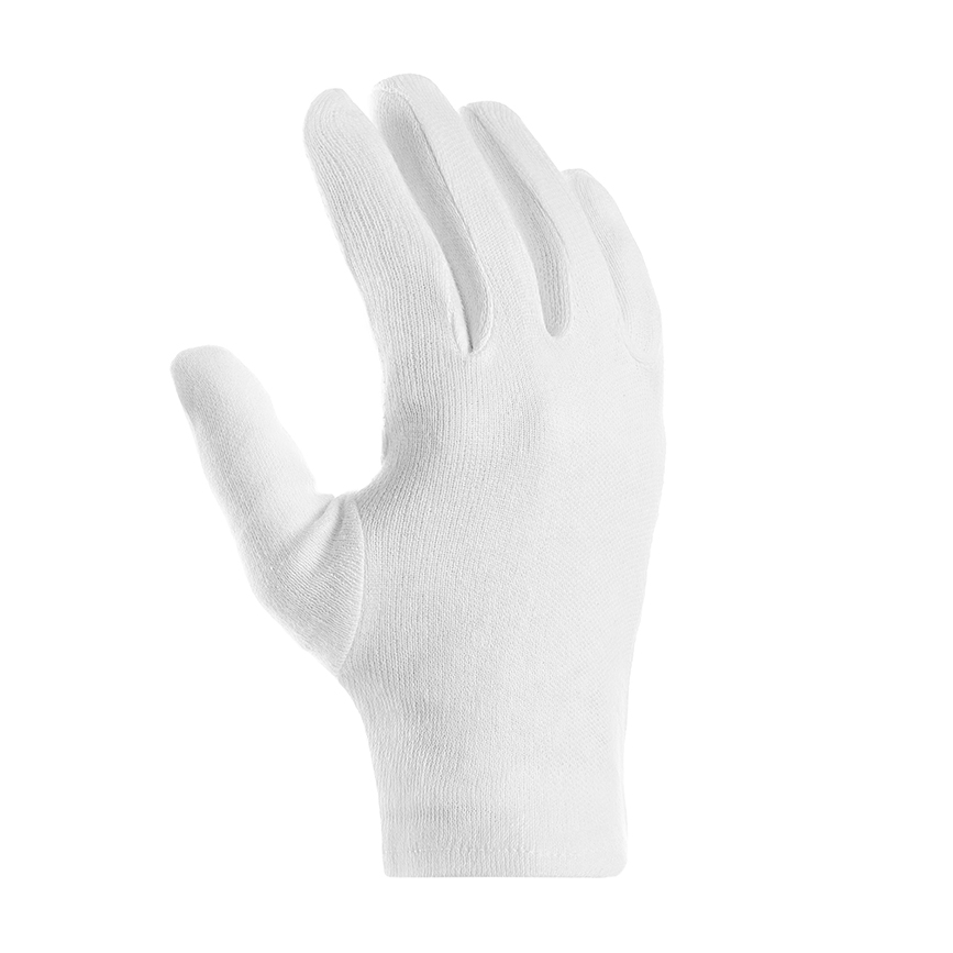 Baumwolltrikot-Handschuhe MITTELSCHWER mit Schichtel