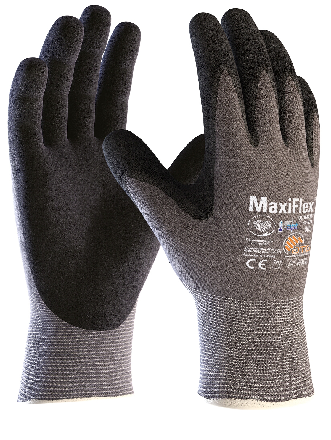 MaxiFlex® Ultimate™ AD-APT® Nylon-Strickhandschuhe (42-874)