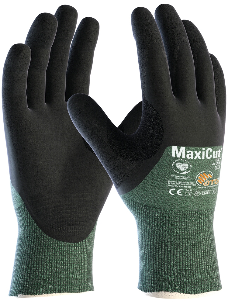 MaxiCut® Oil™ Schnittschutz-Strickhandschuhe (44-305)