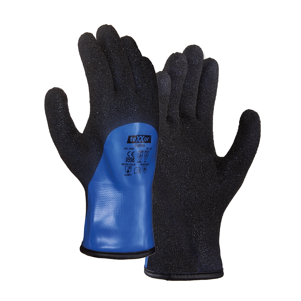 Chemikalien-Schnittschutzhandschuhe PVC GEFÜTTERT