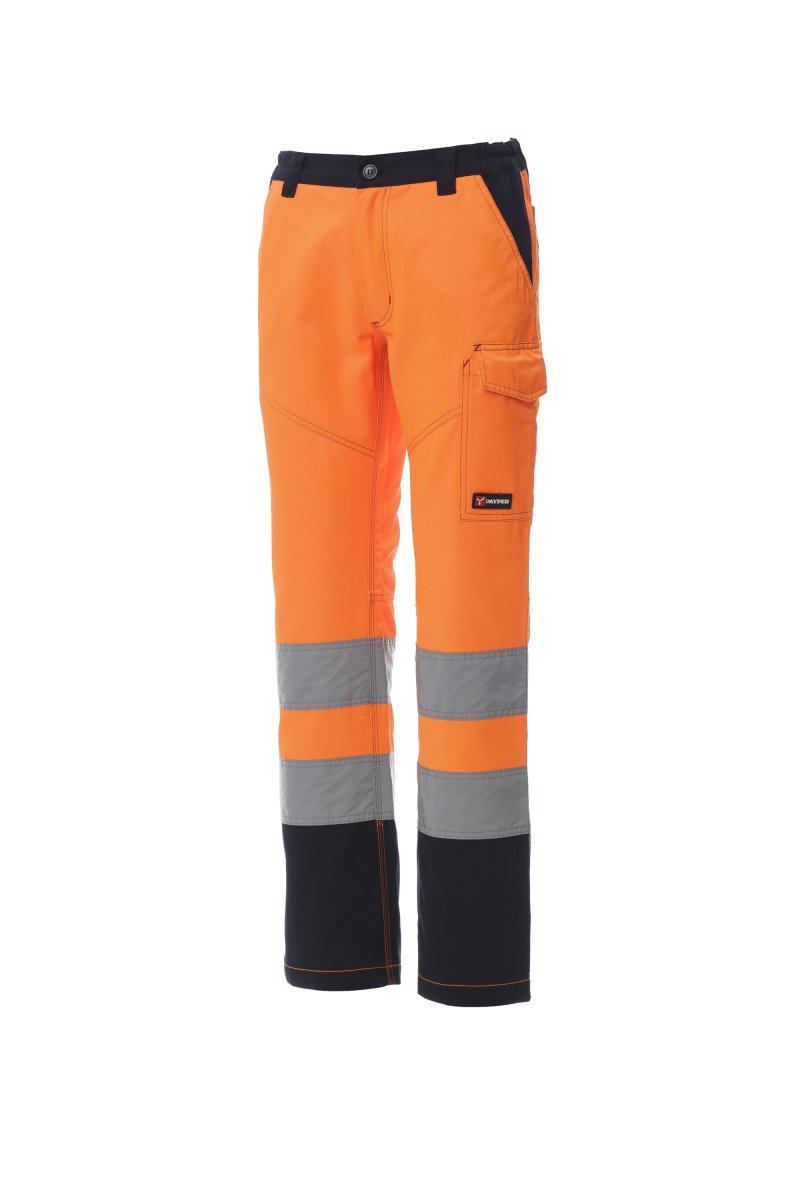 fluoorange/marineblau