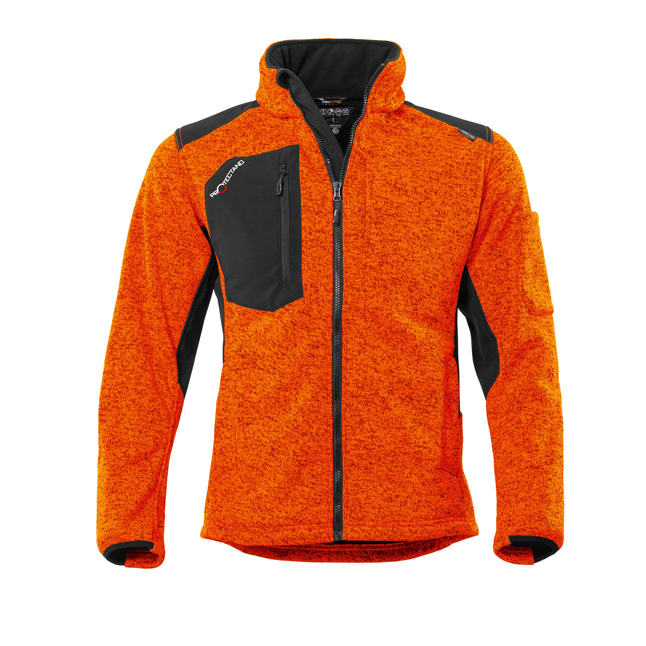 orange/meliert