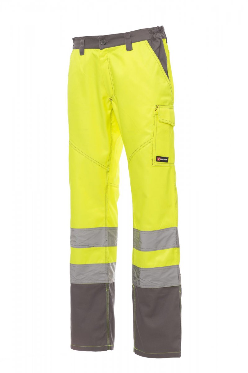 fluogelb/stahlgrau