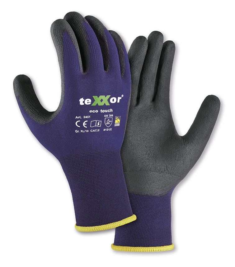 Nylon-Strickhandschuhe eco touch®