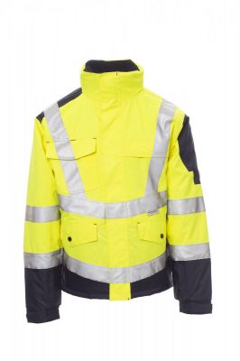 fluogelb/marineblau M
