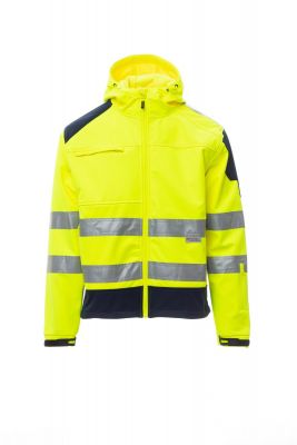 fluogelb/marineblau 4XL