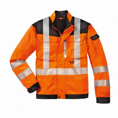 leuchtorange/grau M